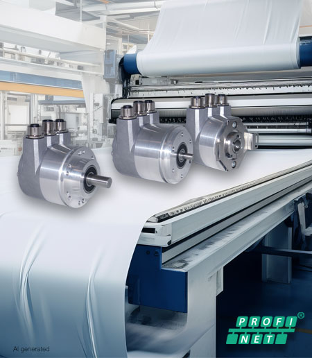 PROFINET in the textile sector (Wachendorff Automation)