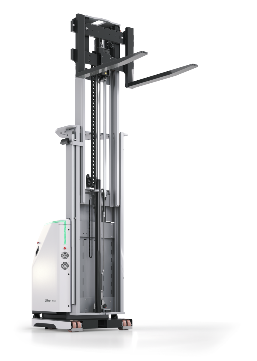 Thanks to the new duplex mast variant with lift heights of  up to ten feet, the FL1500 autonomous forklift now enables access to taller rack systems.