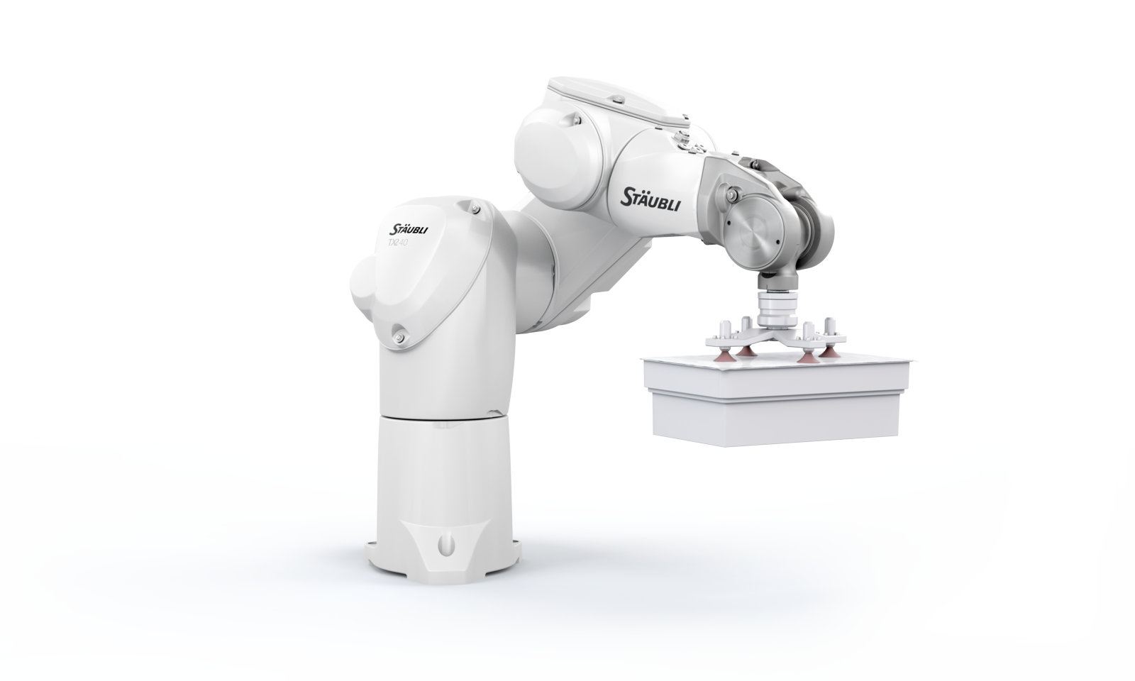 Accesspharma robots for inspection and secondary packaging in Grade C environments.