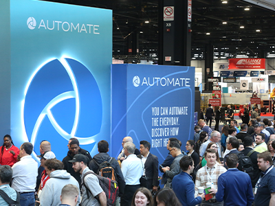 Discover the future of automation. As the largest and most influential automation event in the Americas, Automate brings together groundbreaking technologies and solutions with forward-thinking professionals and industry leaders to turn possibilities into reality. Join us for FREE!