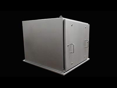 Drake will custom design the stainless steel enclosure for your specific needs and exact situation