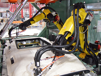 We provide innovative ways to assemble parts, inspect and test parts, remove the human element from material handling, and better ways to dispense sealants. Our automation projects are flexible and range from semi-automated solutions to complete integration of robotics and vision tools into the manufacturing process. If you’re looking to save time, increase capacity, and reduce repetitive stress on your employees, Alliance Automation can help evolve your current processes.