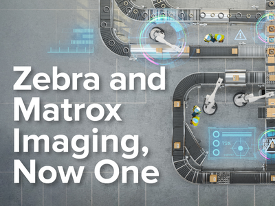 Vision Without Limits. Solve any use case with the combined strength of Zebra and Matrox Imaging’s broad machine vision and fixed industrial scanning product portfolio. Visit booth #3800 to see live demonstrations of our latest hardware and software products in action.