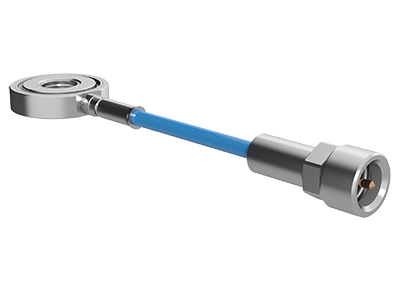 The SlimLine 9132CD is a piezoelectric force sensor  designed for the dynamic measurement of compressive  and tensile forces in various manufacturing  applications