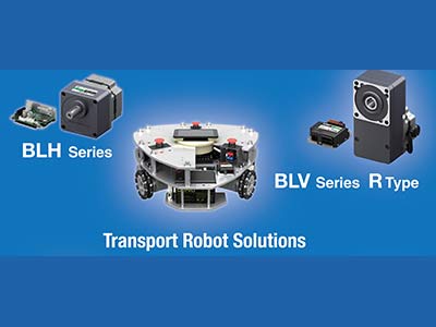 The BLV Series R Type brushless DC motor (BLDC motor) speed control system offers the design of motor and driver significantly reduced in size and weight, yet high-power, and contributes to the battery driven automation.