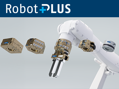 Equip your robot to do more. SCHUNK's Robot PLUS brings together end-of-arm accessories engineered to work together, so your automation can take on more tasks with greater flexibility and confidence.