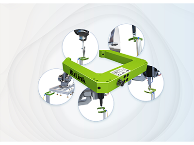 advintec TCP tool calibration system: BizLink also showcases its advintec TCP tool calibration system, which can calibrate robotic tools and fixtures in up to six dimensions.