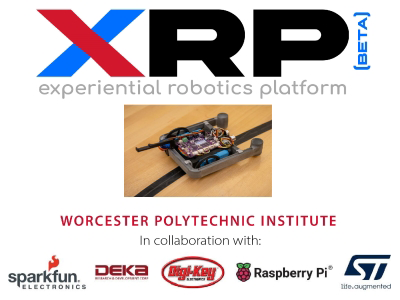 Visit Booth 2339 & enter to win an Experiential Robotics Platform OpenSTEM’s inaugural project—the Experiential Robotics Platform (XRP)—features: • A simple, inexpensive, easy to build, and programmable robot kit • A scalable curriculum and software • An online professional learning community and support • A robotics curricula suitable for teachers and students with no previous robotics experience • A platform adaptable to culture and educational infrastructure.