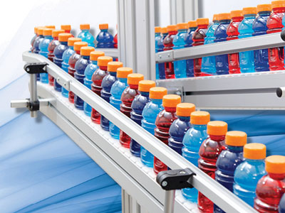 Flextrac Series Alpine Conveyors can be configured to take advantage of your plant’s unused vertical real estate for accumulation or cooling/drying applications.