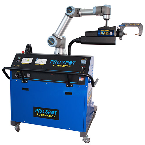 Pro Spot's Cobot Spot Welder product submission for the A3 Innovation Awards