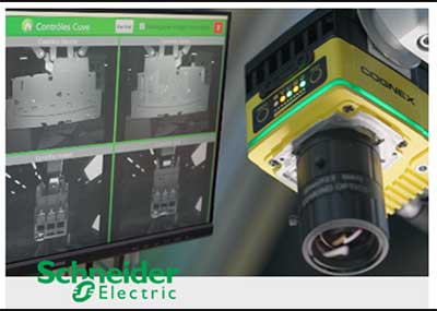 Schneider Electric application with Cognex smart camera Schneider Electric application with Cognex smart camera