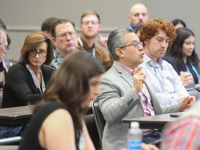 Conference session attendees