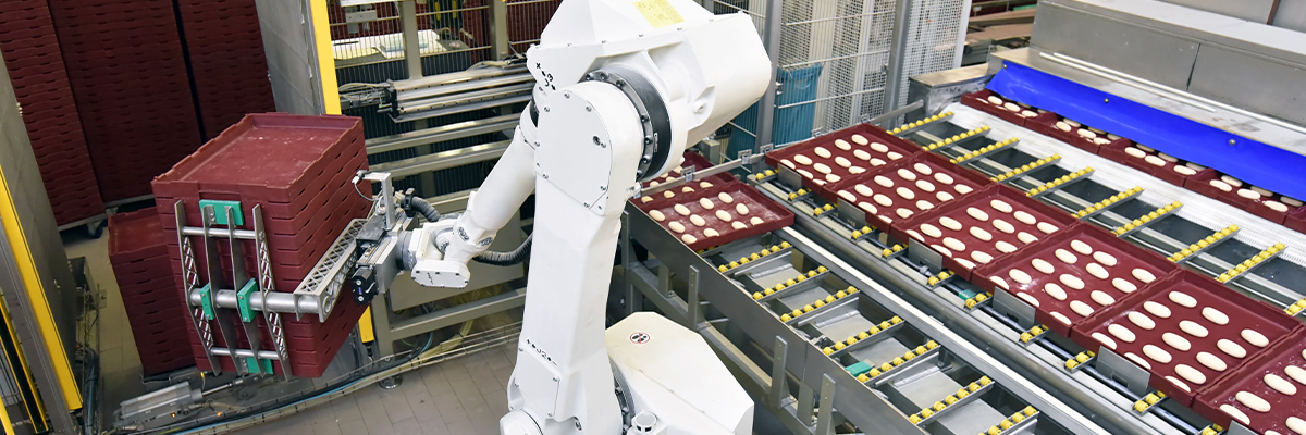 Automation can help with greater flexibility and traceability in the food and beverage applications.