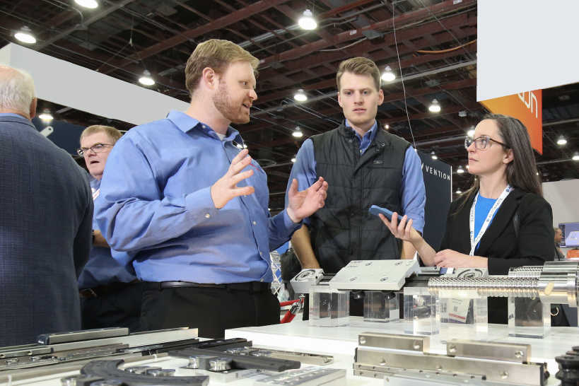 Exhibiting showfloor at Automate